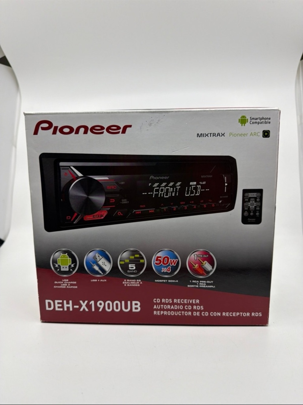 Pioneer Deh-1900 UB
Pioneer Car Radio With Remote
